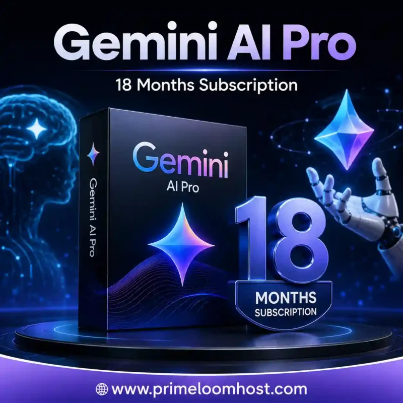 Gemini AI Pro 18 Months Subscription