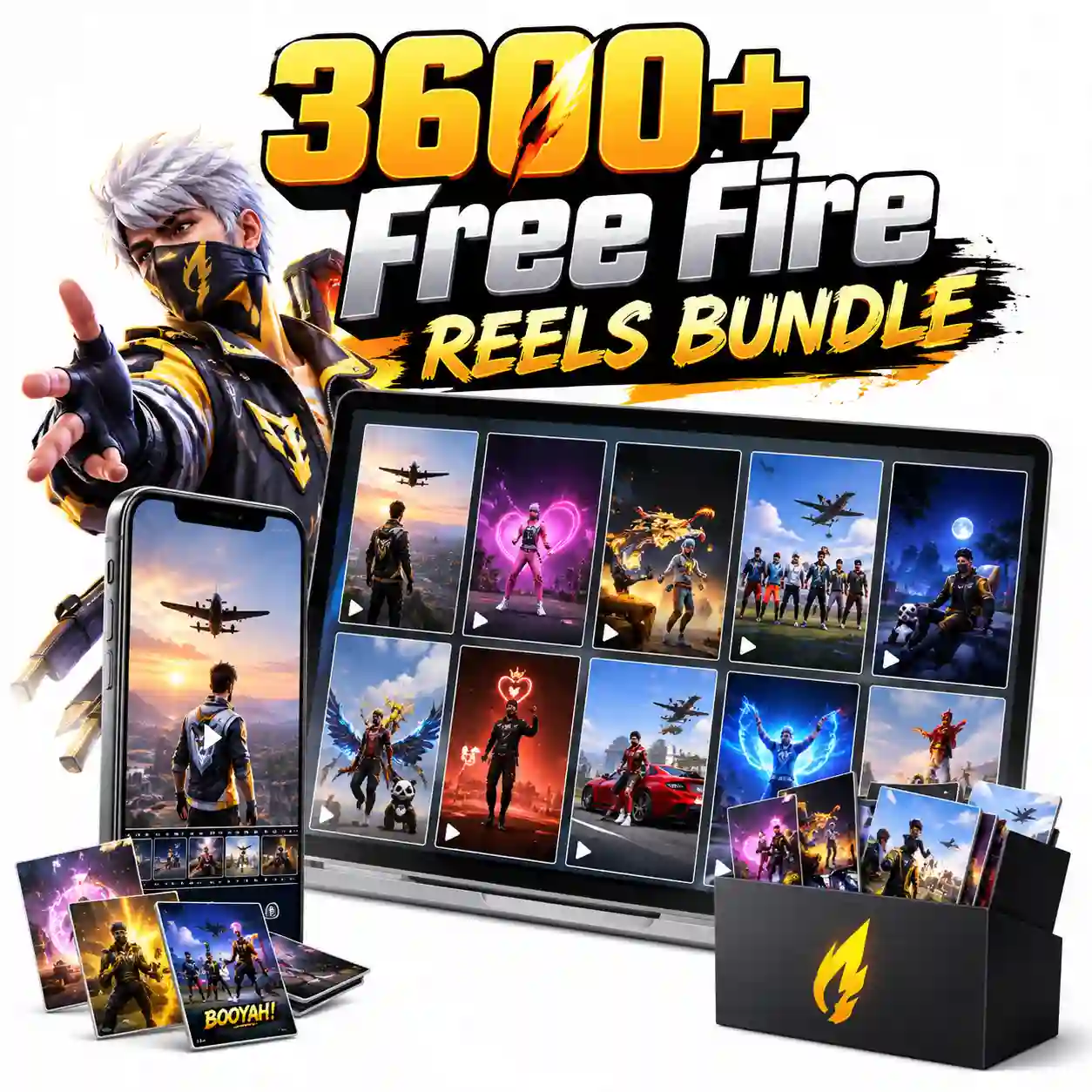 3600+ Free Fire Reels Bundle 3600+ Free Fire Reels Bundle
