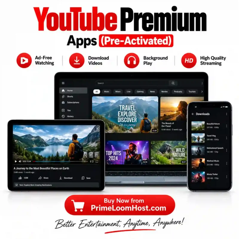 YouTube Premium Apps (Pre-Activated) image