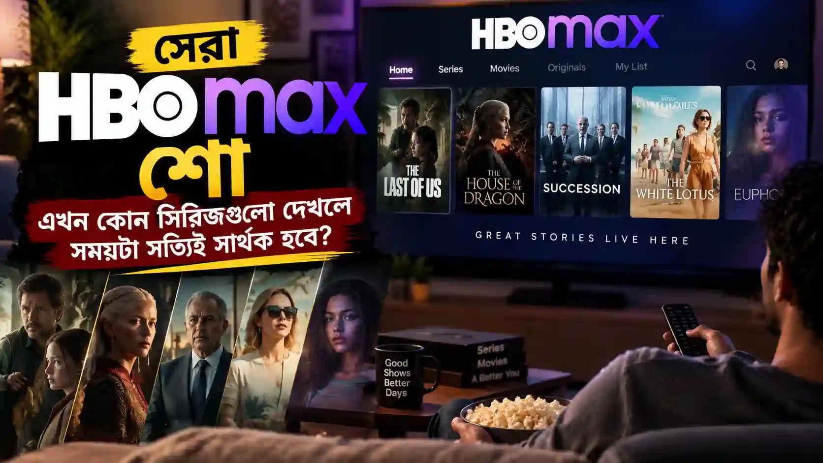সেরা HBO Max শো: এখন কোন সিরিজগুলো দেখলে সময়টা সত্যিই সার্থক হবে