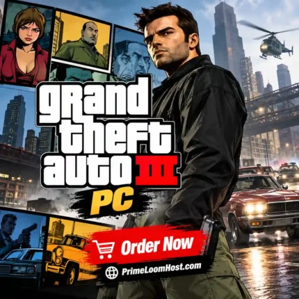 Grand Theft Auto III PC Game (Original)