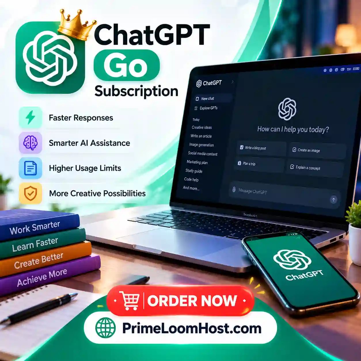 ChatGPT Go ChatGPT Go Subscription