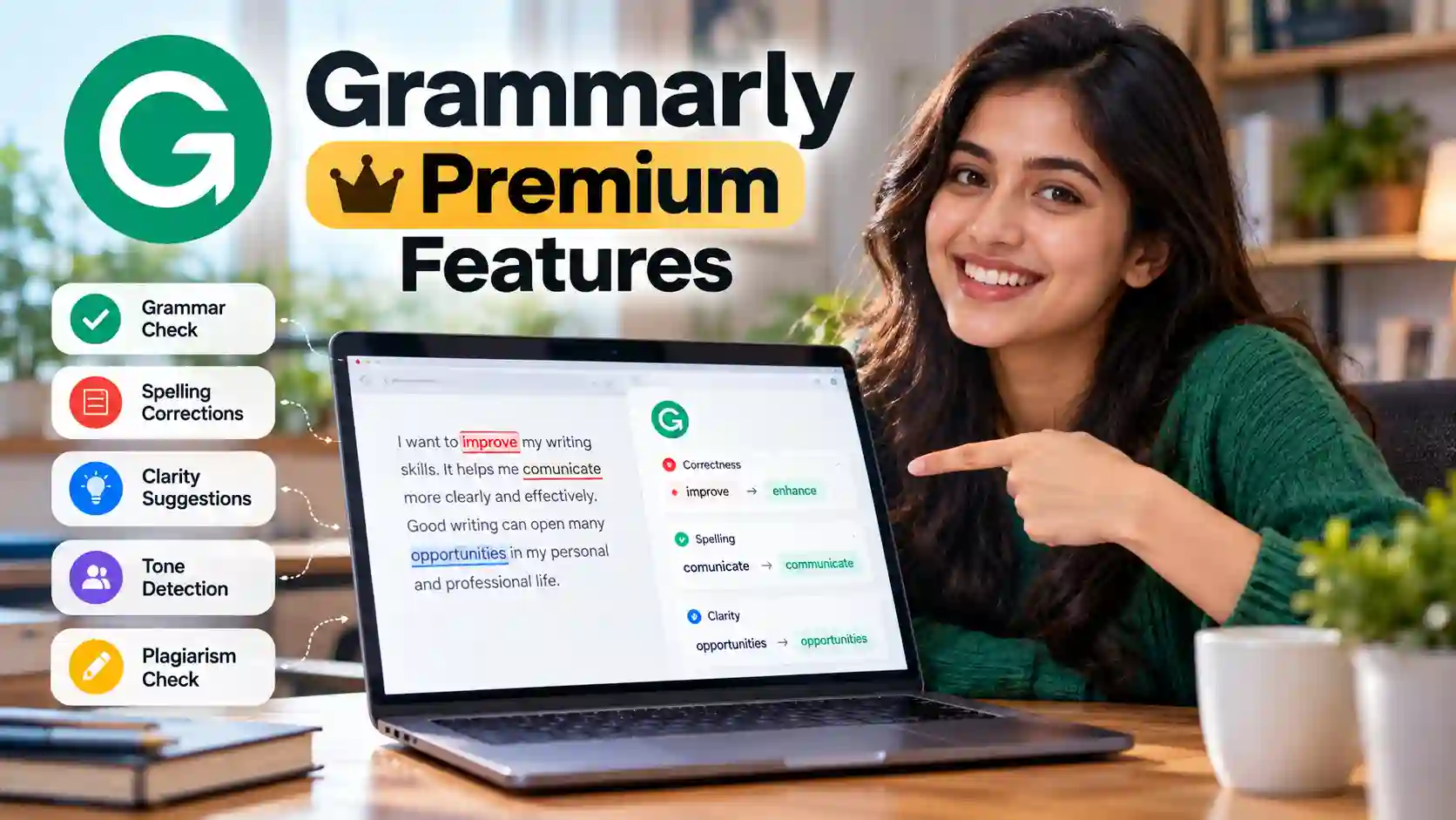 Grammarly Premium Features