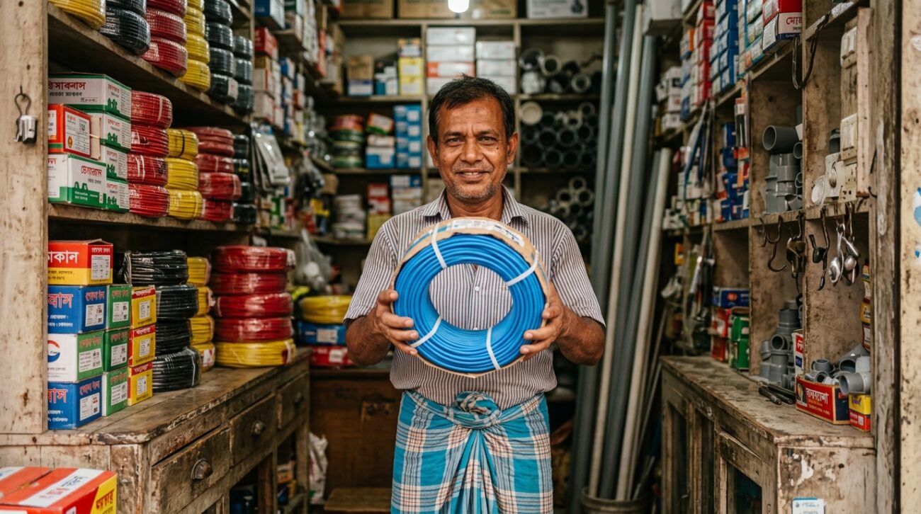 Is one coil of all electrical wires 100 meters