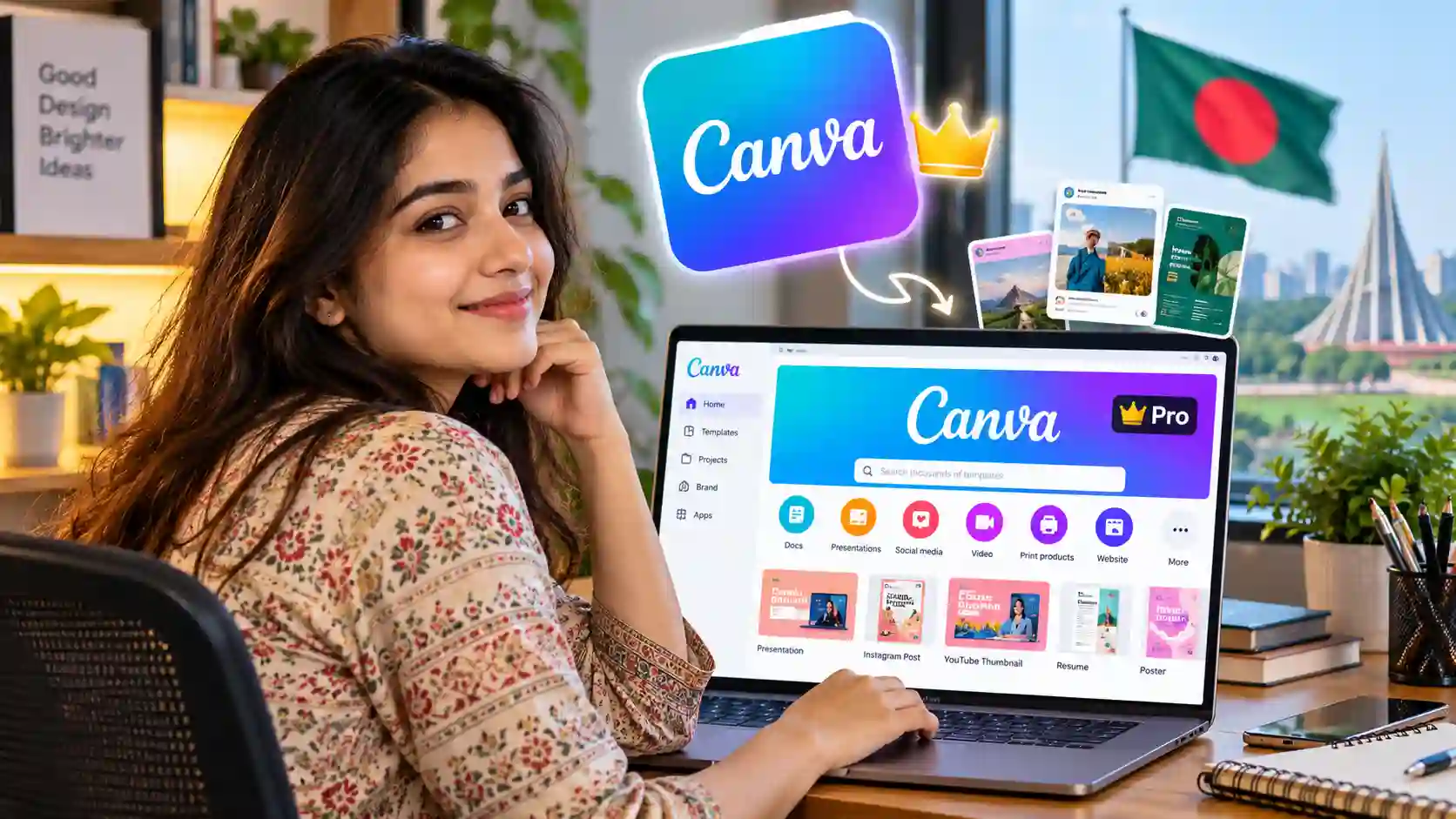 বাংলাদেশে Canva Pro Yearly Subscription কোথায় থেকে কিনবেন